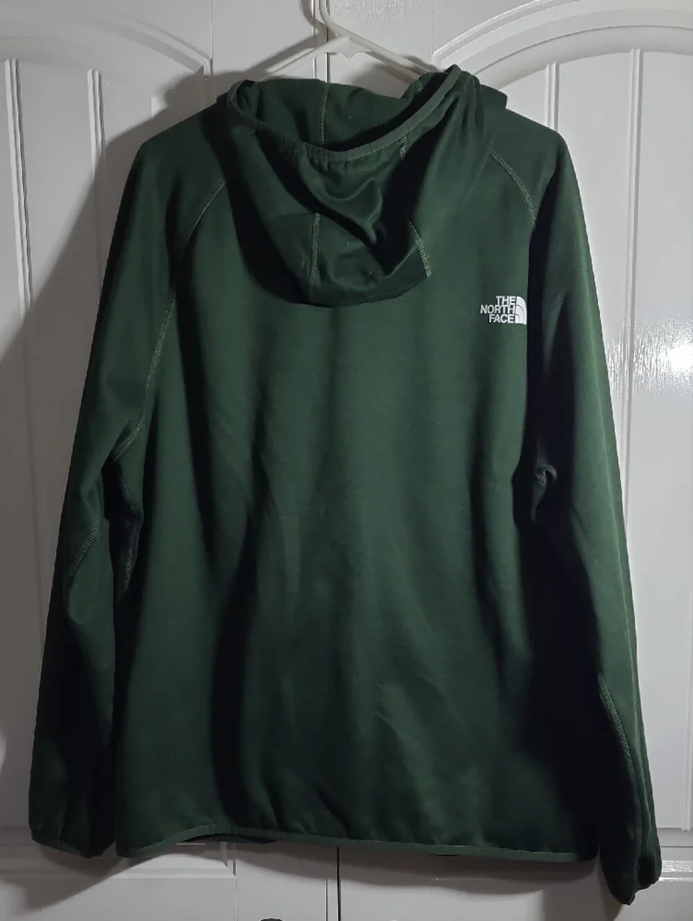The North Face Men's Forest Green Full-Zip Hoodie